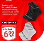 Sneaker-Socken im Angebot bei GLOBUS in Zwickau Sneaker-Socken Angebote von CHIEMSEE bei GLOBUS Zwickau für 6,99 €
