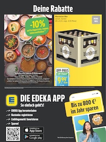 Bier im aktuellen EDEKA Prospekt (Rostock) Bier im EDEKA Prospekt "Top Angebote" mit 5 Seiten (Rostock)