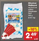 Aktuelle Weißwurst Angebote bei Netto Marken-Discount in Neuss Aktuelles Münchner Weißwurst Angebot bei Netto Marken-Discount in Neuss ab 2,49 €