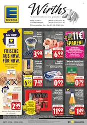 Aktueller EDEKA Prospekt mit Cola, "Aktuelle Angebote", Seite 1