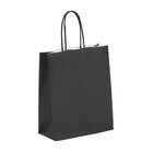 50 Sacs cadeau kraft - poignées torsadées - 18 cm x 8 cm x 24 cm - noir anthracite - Viquel en promo chez Bureau Vallée Colombes à 16,99 €