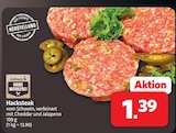 Markant Nordwest Löhne - Hacksteak Angebot im Prospekt Hacksteak bei Markant Nordwest im Löhne Prospekt für 1,39 €