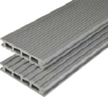 Terrassendiele WPC anthrazit Angebote von kovalex bei Globus-Baumarkt Reutlingen für 6,99 €