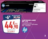 Cartouche Laser HP 117A - HP en promo chez Bureau Vallée Maisons-Alfort à 44,90 €