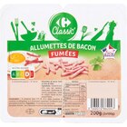 Allumettes de bacon fumées - CARREFOUR CLASSIC' - Carrefour Allumettes de bacon fumées - CARREFOUR CLASSIC' à 1,79 € dans le catalogue Carrefour