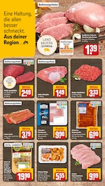 Hackfleisch im REWE Prospekt in Bruchsal Aktueller REWE Prospekt mit Hackfleisch, "Dein Markt", Seite 12