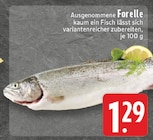 Forelle im Angebot bei EDEKA in Ahlen Forelle Angebote bei EDEKA Ahlen für 1,29 €