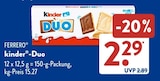 Kinder-Duo im ALDI SÜD Prospekt zum Preis von 2,29 €