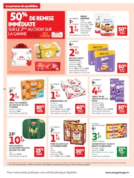 Prix et réduction Kinder dans le prospectus Auchan Hypermarché en cours Offre Kinder dans le catalogue Auchan Hypermarché du moment à la page 40
