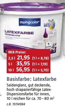 Basisfarbe: Latexfarbe bei BAUHAUS in Essen Basisfarbe: Latexfarbe im Angebot bei BAUHAUS Essen