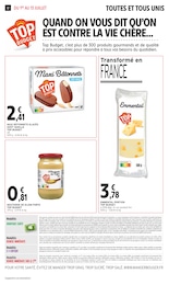 Prix et réduction Goûter dans le prospectus Intermarché en cours Offre Goûter dans le catalogue Intermarché du moment à la page 12