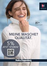Peek&Cloppenburg Prospekt "MEINE MASCHE? QUALITÄT.", 25 Seiten, für Bremen, 22.10.2019 - 26.10.2019 Peek&Cloppenburg Prospekt "MEINE MASCHE? QUALITÄT.", 25 Seiten, für Bremen, 22.10.2019 - 26.10.2019