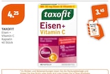 Eisen + Vitamin C Kapseln von Taxofit im aktuellen Müller Prospekt für 3,45 €