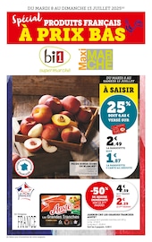 Catalogue Supermarchés Bi1 en cours à Château-Chinon(Campagne) et alentours, "Spécial PRODUITS FRANÇAIS À PRIX BAS", 16 pages, 08/07/2025 - 13/07/2025