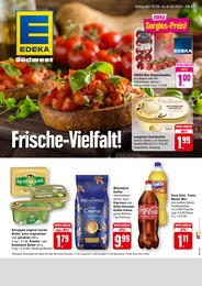 Aktueller EDEKA Supermärkte Prospekt für Kappel: Aktuelle Angebote mit 12} Seiten, 27.05.2024 - 01.06.2024