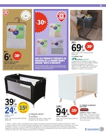 Prix et réduction Protège-Matelas dans le prospectus E.Leclerc en cours Offre Protège-Matelas dans le catalogue E.Leclerc du moment à la page 9