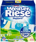 Aktuelles Weißer Riese Megaperls Vollwaschmittel Angebot bei REWE in Fürth ab 3,59 €