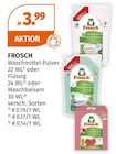 Waschmittel Angebote von FROSCH bei Müller Neuss für 3,99 €