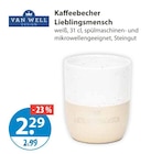 Kaffeebecher Lieblingsmensch von Van Well im aktuellen V-Markt Prospekt für 2,29 €