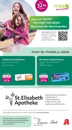 mea - meine apotheke Prospekt für Obrigheim: "Unsere Oktober-Angebote", 4 Seiten, 01.10.2025 - 31.10.2025