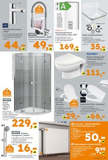 Runddusche im Globus-Baumarkt Prospekt "Immer eine Idee besser" mit 17 Seiten (Saarbrücken)