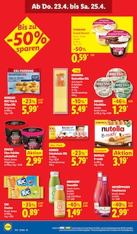 Nutella im Lidl Prospekt "LIDL LOHNT SICH" mit 68 Seiten (Eberswalde)