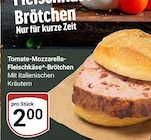 Tomate-Mozzarella-Fleischkäse-Brötchen im Angebot bei GLOBUS in Trier Tomate-Mozzarella-Fleischkäse-Brötchen Angebote bei GLOBUS Trier für 2,00 €