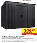 Aktuelles Metallgerätehaus Skylight Angebot bei toom Baumarkt in Dortmund ab 399,99 €