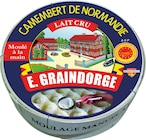 Promo CAMEMBERT DE NORMANDIE AU LAIT CRU AOP GRAINDORGE à 2,69 € dans le catalogue Super U à Bécon-les-Granits