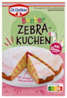 Bunter Zebra-Kuchen von Dr. Oetker im aktuellen ALDI SÜD Prospekt für 2,99 €