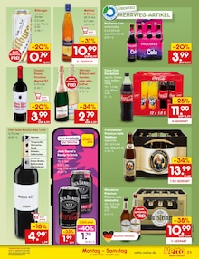 Coca Cola im Netto Marken-Discount Prospekt "Aktuelle Angebote" mit 60 Seiten (Oberhausen)