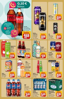 Coca Cola im REWE Prospekt "Dein Markt" mit 32 Seiten (Jena)