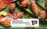 Schinken Zwiebelmettwurst bei REWE im Bergkamen Prospekt für 1,20 €