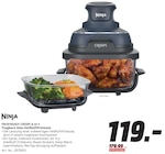 FN101EUGY CRISPi 4-in-1 Tragbare Glas-Heißluftfritteuse von NINJA im aktuellen MediaMarkt Saturn Prospekt für 119,00 €