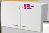 Hängeschrank im Hornbach Prospekt Hängeschrank von im aktuellen Hornbach Prospekt für 59,00 €