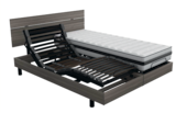 Pack astra – 2 x 80 x 200 cm (coloris noyer) ensemble de relaxation (tête de lit en option) en promo chez Pulsat Calais à 2 389,00 €