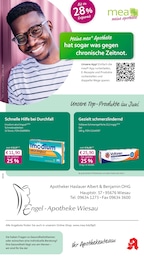 mea - meine apotheke Prospekt für Mitterteich mit 4 Seiten mea - meine apotheke Prospekt für Mitterteich: "Unsere Juni-Angebote", 4 Seiten, 01.06.2026 - 30.06.2026