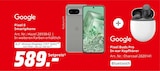 Smartphone Pixel 8 Angebote von Google bei MediaMarkt Saturn Fürth für 589,00 €