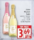 Sekt von Jules Mumm im aktuellen EDEKA Prospekt