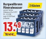 Burgwallbronn Mineralwasser bei Trinkgut im Frechen Prospekt für 13,49 €