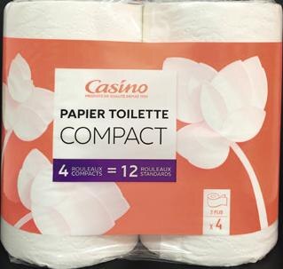 Papier toilette Compact