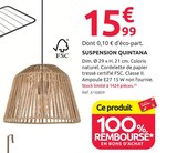 Mr.Bricolage Achères - Promo Suspension Quintana Promo Suspension Quintana à 15,99 € dans le catalogue Mr.Bricolage à Achères