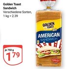 Sandwich im Angebot bei GLOBUS in Erlangen Sandwich Angebote von Golden Toast bei GLOBUS Erlangen für 1,79 €