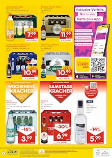 Wasser im Netto Marken-Discount Prospekt "DER ORT, AN DEM DU IMMER AUSGEZEICHNETE PREISE FINDEST." mit 2 Seiten (Cottbus)