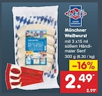 Münchner Weißwurst im Angebot bei Netto Marken-Discount in Bad Homburg Münchner Weißwurst Angebote von Wolf bei Netto Marken-Discount Bad Homburg für 2,49 €