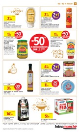Promos Huile d'olive vierge dans le catalogue "-50% DE REMISE IMMÉDIATE SUR LE 2ÈME" de Intermarché Hyper Huile d'olive vierge en promo dans le catalogue Intermarché Hyper à la page 13