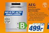 Unterbau-Geschirrspüler GS757EXBU Angebote von AEG bei expert Ingolstadt für 499,00 €