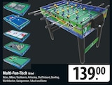 Multi-Fun-Tisch 10 in1 Angebote bei famila Nordost Gifhorn für 139,00 €