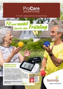Aktueller Promedia Medizintechnik A. Ahnfeldt GmbH Prospekt "Fit und mobil durch den Frühling" Seite 1 von 6 Seiten
