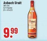 Trinkgut Niederzier - Asbach Uralt Angebot im Prospekt Asbach Uralt bei Trinkgut im Niederzier Prospekt für 9,99 €
